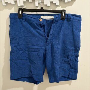 Vintage 1946 Blue Khaki Shorts